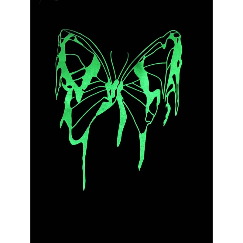 --潮牌童装定制“蝴蝶飞飞“儿童限量款春秋季T恤39221