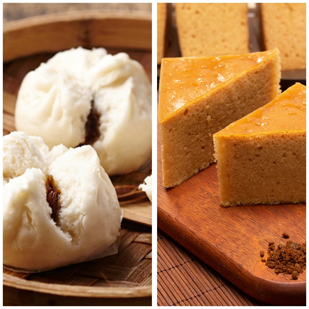 【新人礼包】开口叉烧包3包（每包6个）+马拉糕2包（每包6个）到手5大包