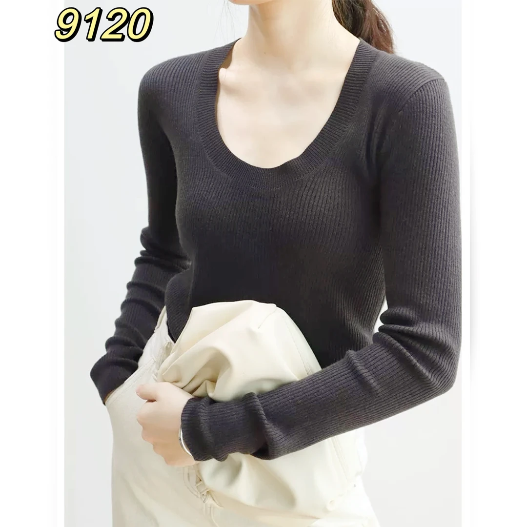 9120（部分无水洗唛，介意慎拍）CHUXUN新款针织衫