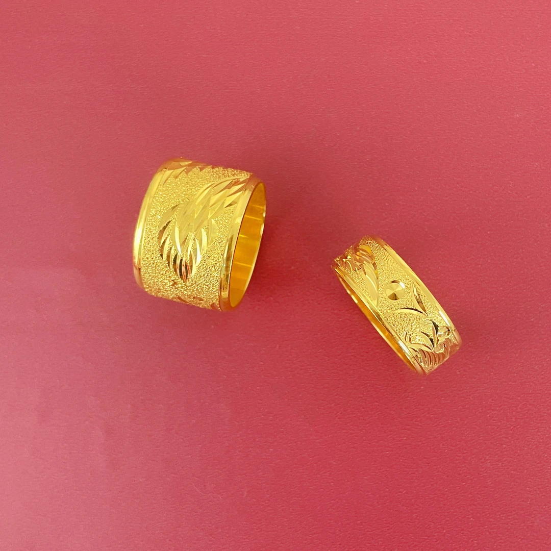 铜合金戒指 复古车花戒指潮男个性生肖龙纹霸气闭口指环男款龙戒