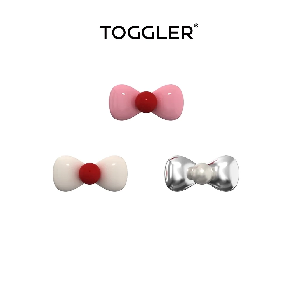 TOGGLER/托格乐 铜合金耳饰 小小世界 迷你蝴蝶结耳钉