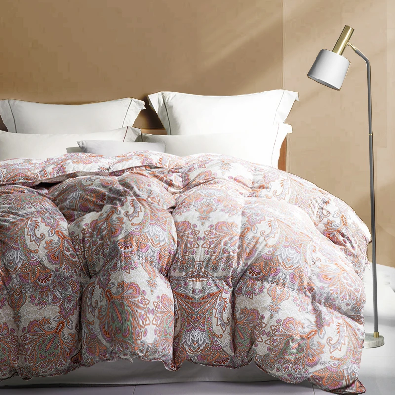 【断码微瑕】五星酒店羽绒被川渝散养麻鸭加厚灰鸭绒被冬被