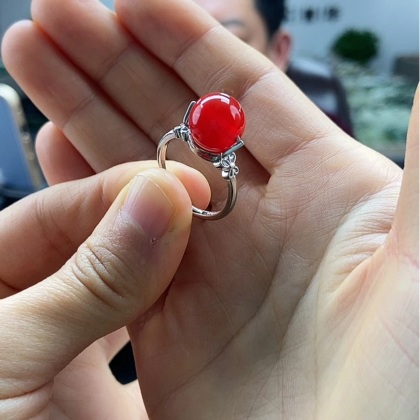 【闪购商品】玛瑙/玉髓戒指颜色纹路多样性发货拍一发一未镶嵌