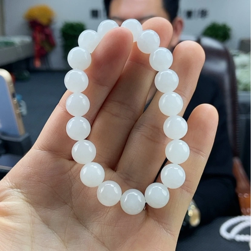 【闪购商品】和田玉手串颜色纹路多样性发货拍一发一未镶嵌