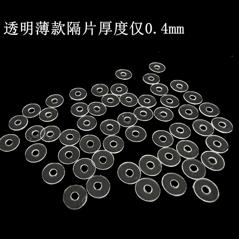 超薄透明隐形垫片PP隔片文玩手串水晶手链垫片珍珠软隔珠隔垫