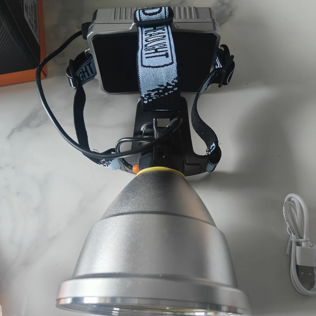 金琪镭射激光远射高亮头灯(4节21700)