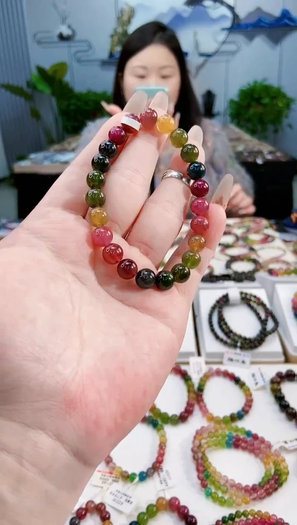 【闪购商品】碧玺手链未镶嵌 G2148单圈颜色微差发1