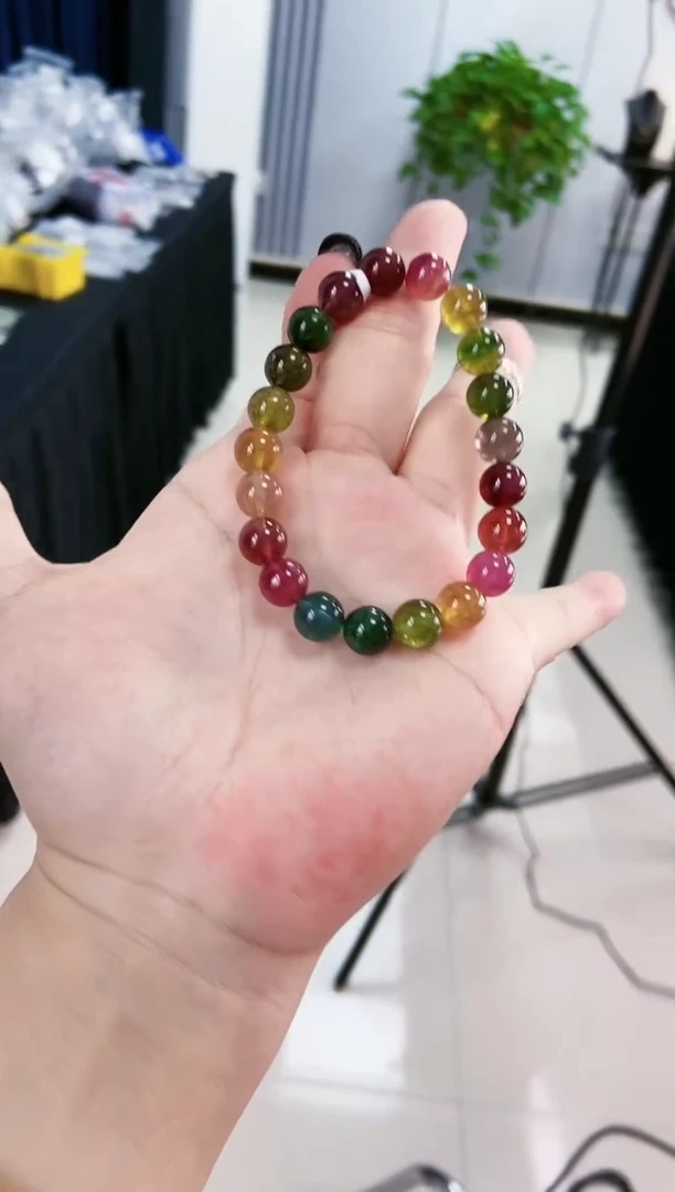 【闪购商品】碧玺手链未镶嵌G2311单圈颜色微差发1