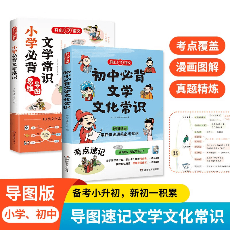 小学 初中必背文学文化常识中小学