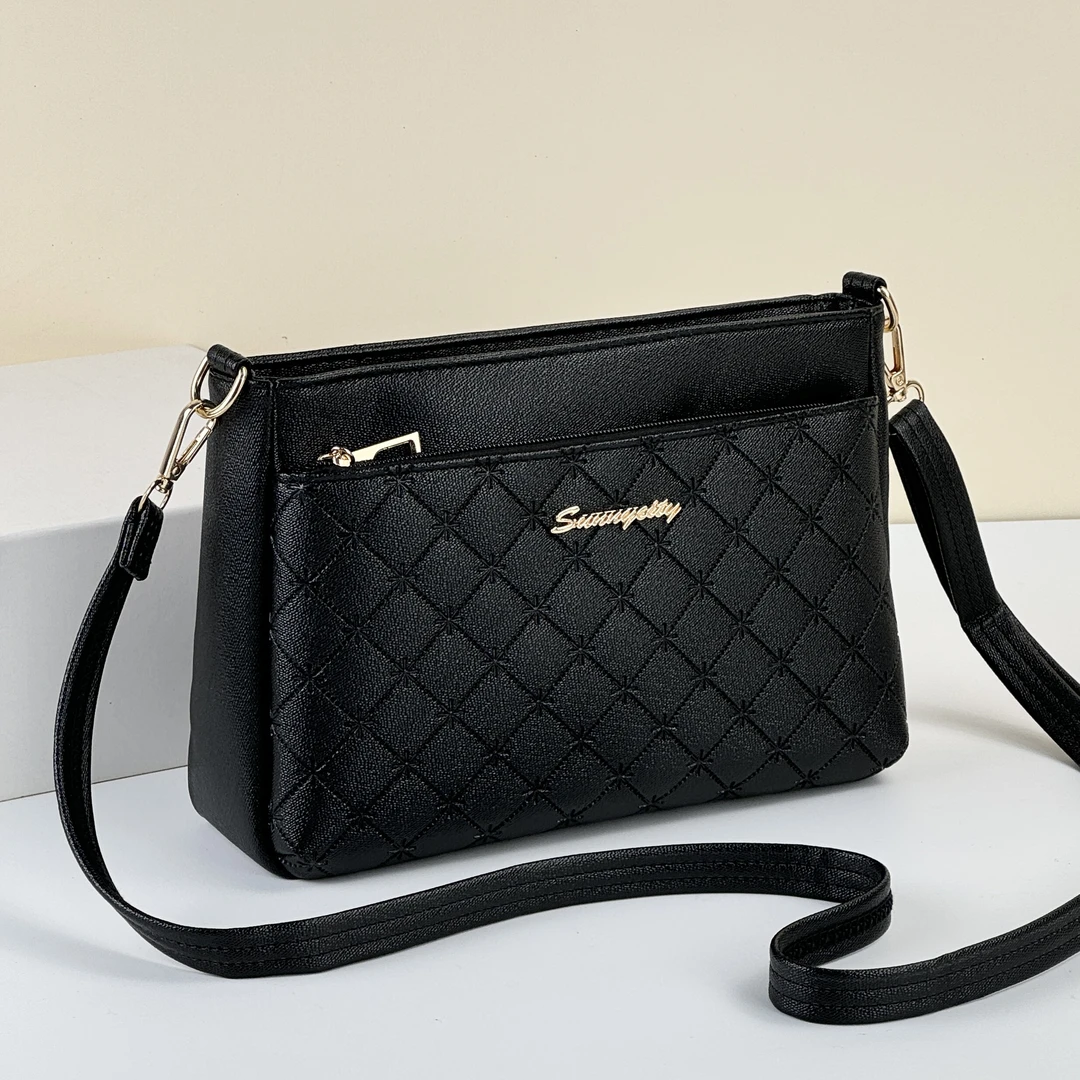 【长27宽8高17】中年妈妈斜挎包时尚百搭手机零钱包大容量包包