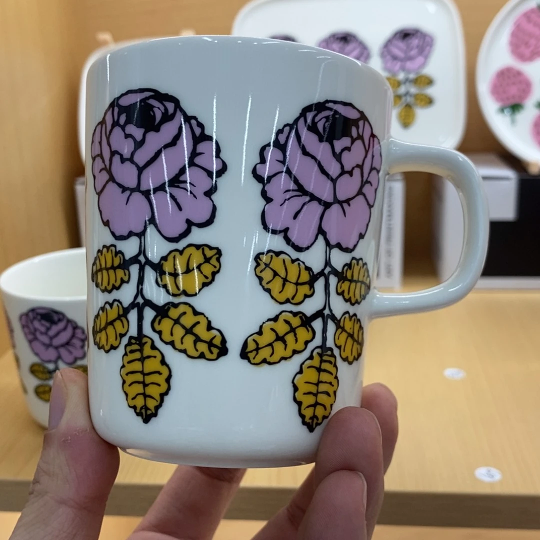 罐芬兰玛丽美歌250枯叶玫瑰芬兰罐