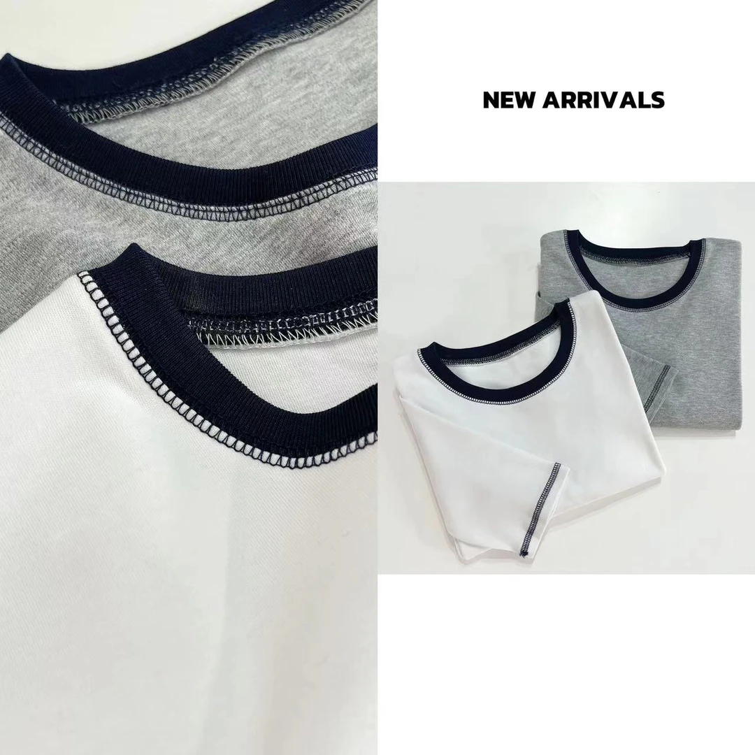 【24新款】 秋款百搭修身显瘦打底长袖T恤  G1138