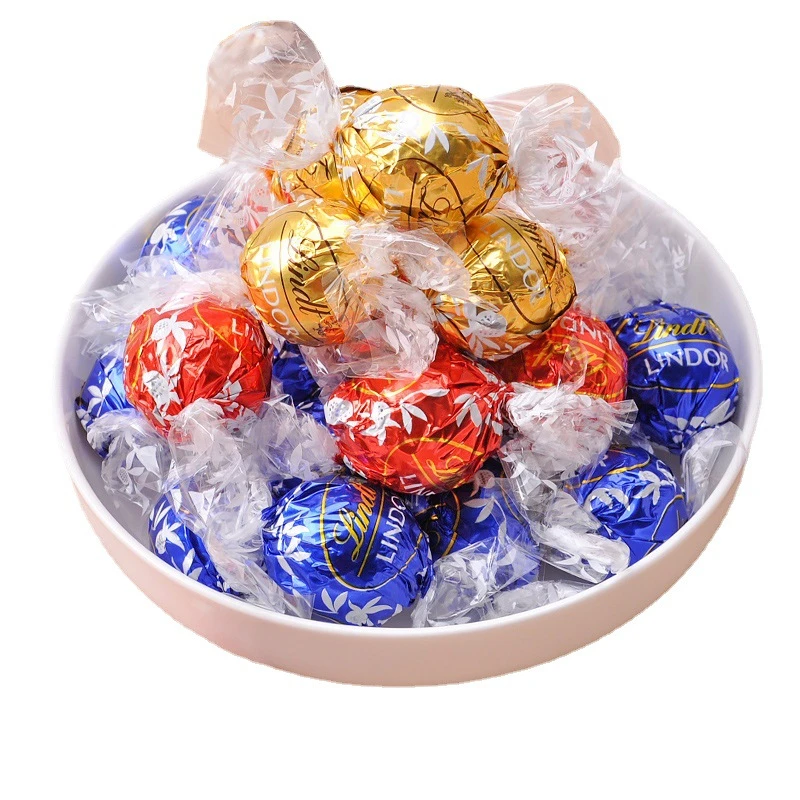 进口瑞士莲牛奶黑巧软心巧克力【共6颗】