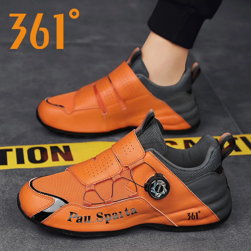 361°度男鞋秋季透气网面运动休闲跑步男款青少年百搭增高老爹潮