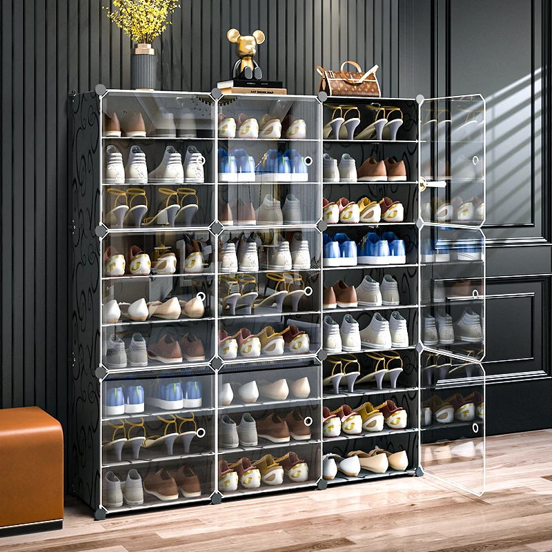 Coleshome/蔻丝鞋柜家用门口经济型多层置物室内好看简易鞋架