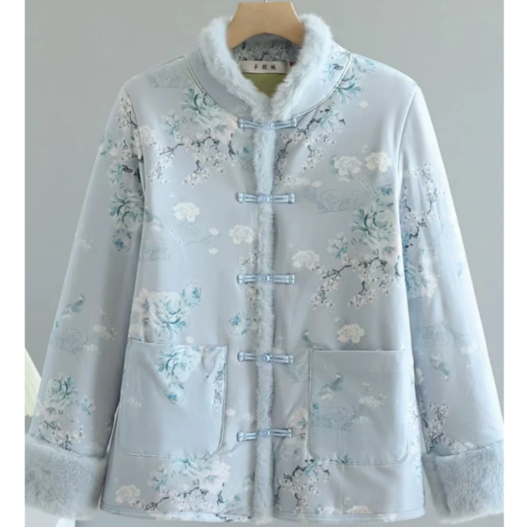 【晴晴专属】 加厚芙蓉贵妃袄24026