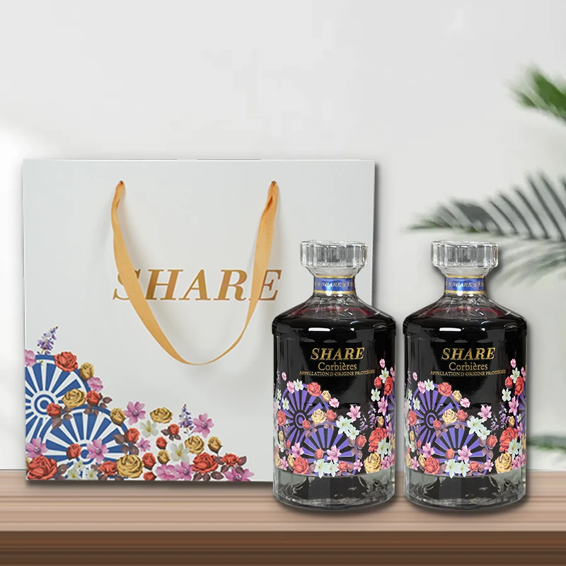 【正品保证 假一赔四】原瓶进口玺尔花香干红葡萄酒14%vol 500ml
