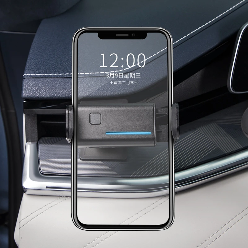 六只羊适用于极氪001车载出风口手机支架21-23款磁吸重力无损安装