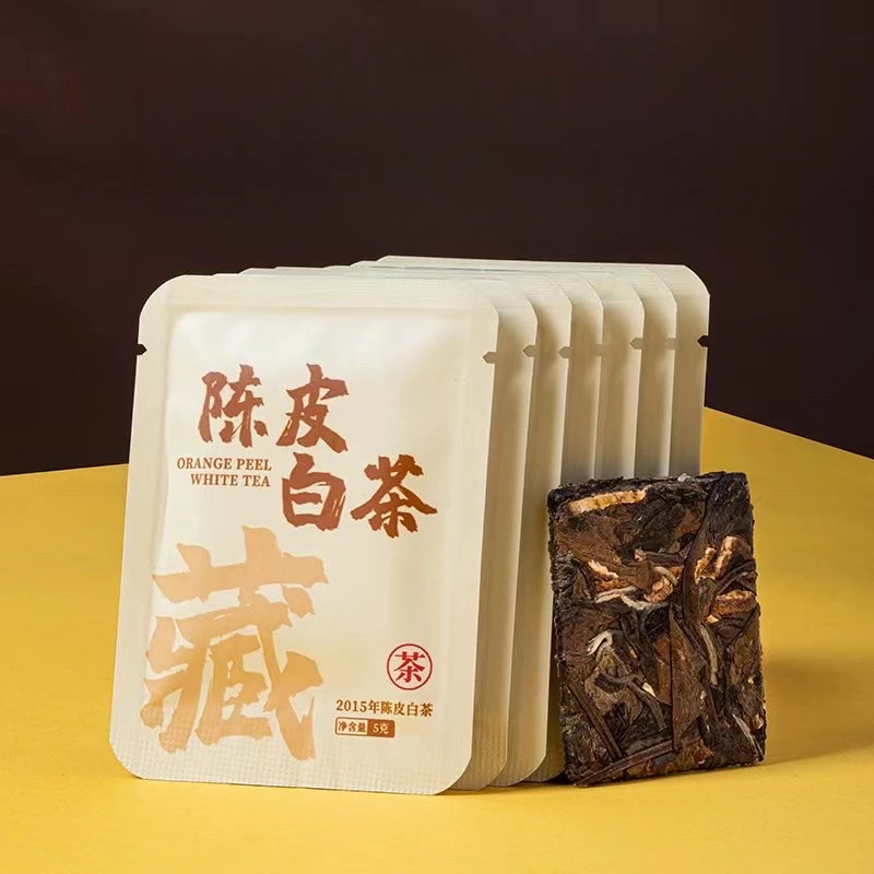 【回购】福鼎陈皮老白茶叶新会陈皮贡眉寿眉越陈越香45g