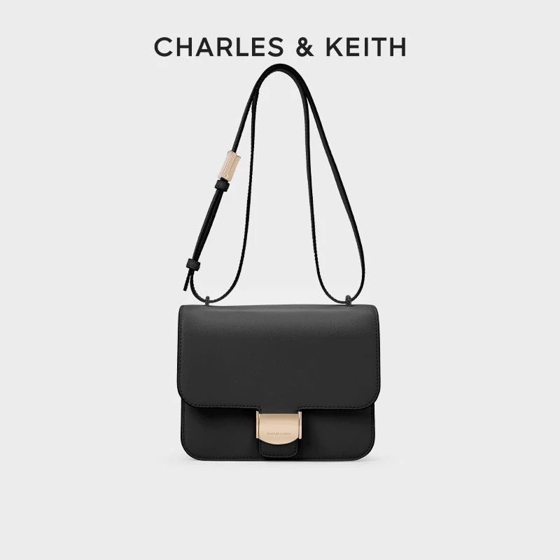 CHARLES & KEITH康康包气质通勤小方包单肩包女【原】80782358