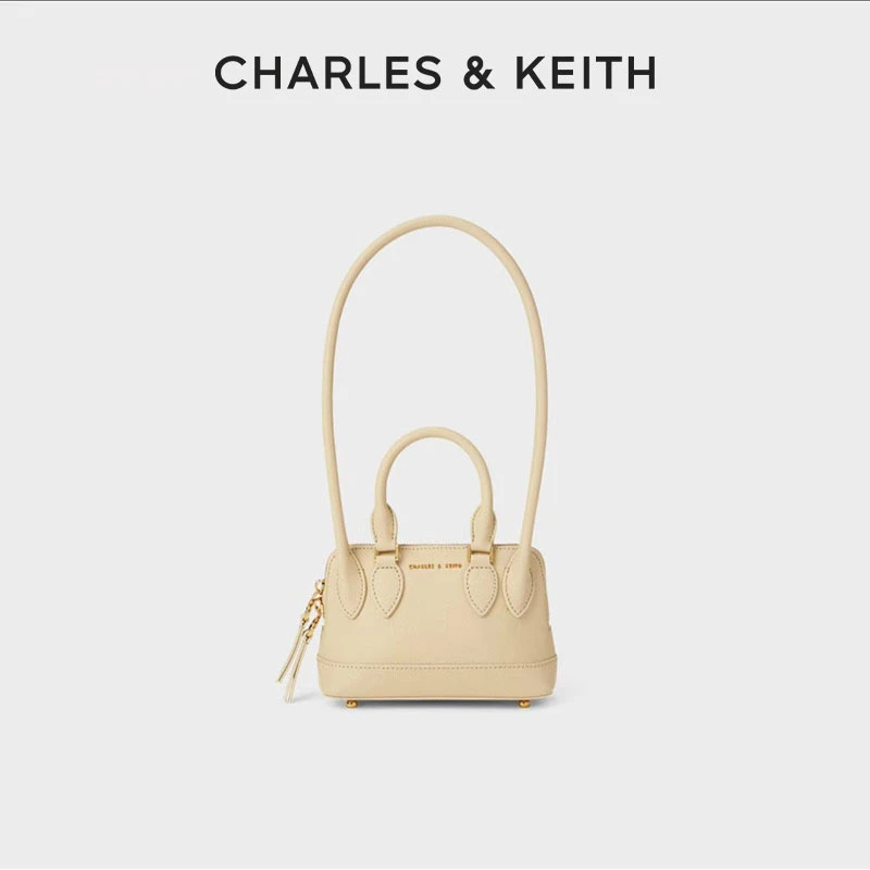 CHARLES&KEITH幻宙拉链时尚手提单肩托特包女【原】CK2-30781837