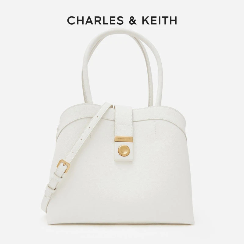CHARLES&KEITH女士简约大容量通勤手提托特包单肩包CK2-30270701