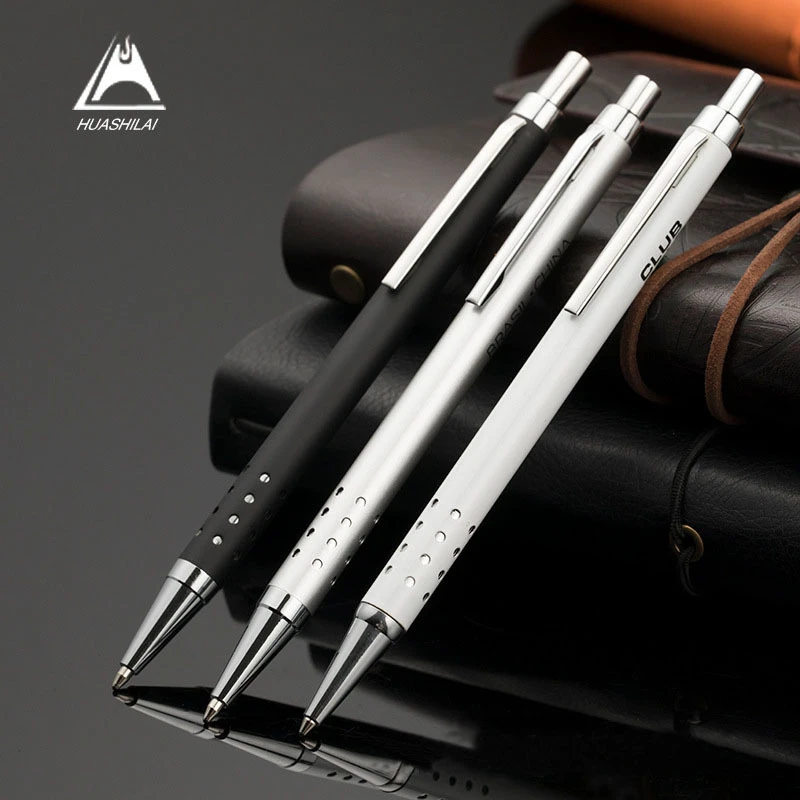 HUASHILAI/华士来小24孔多色金属按动笔