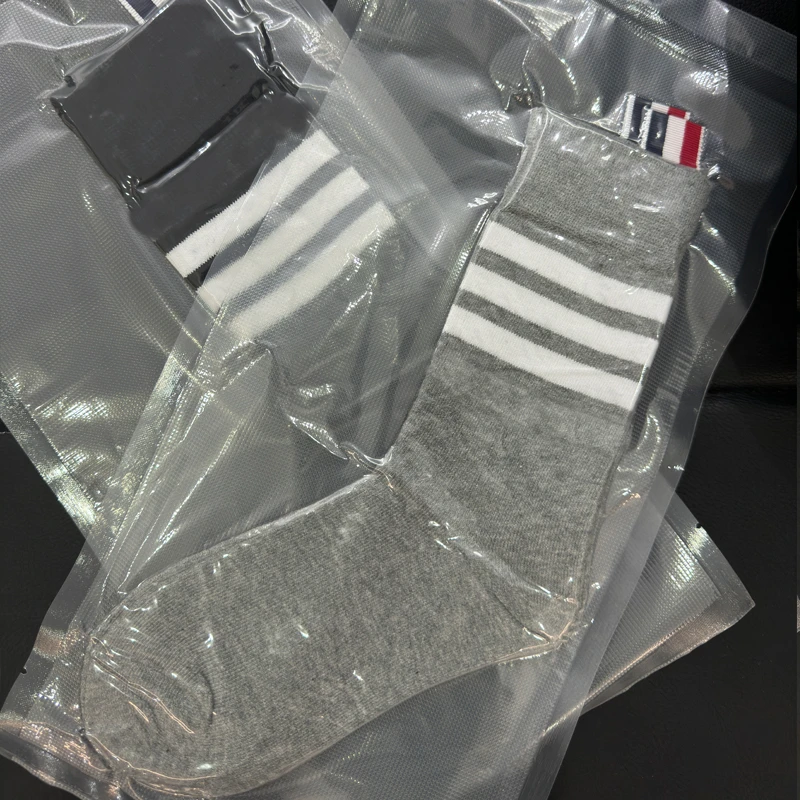 2024新款时尚百搭中筒袜男女同款百搭