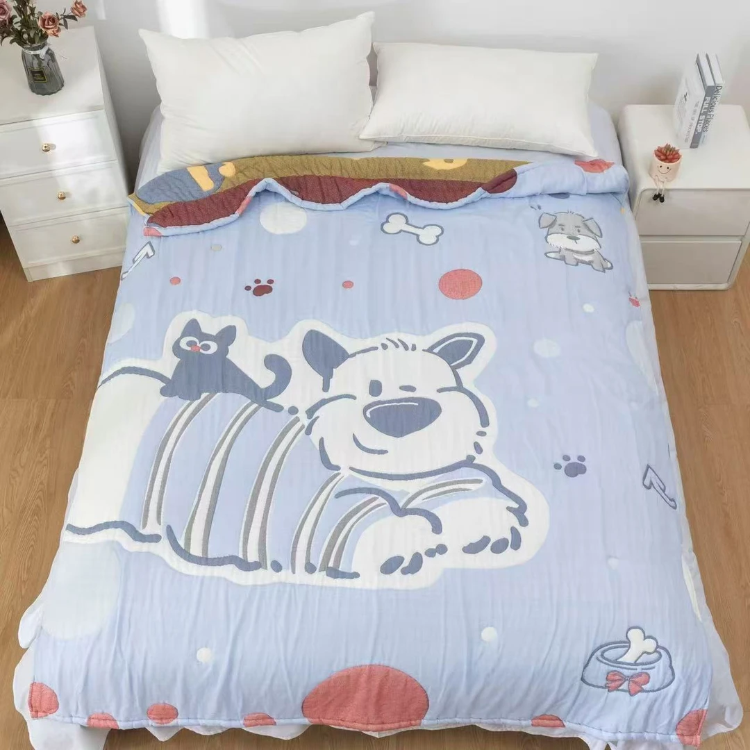 【好好朋友】150*200cm单人面包被棉精梳棉花被亲肤柔软面包被