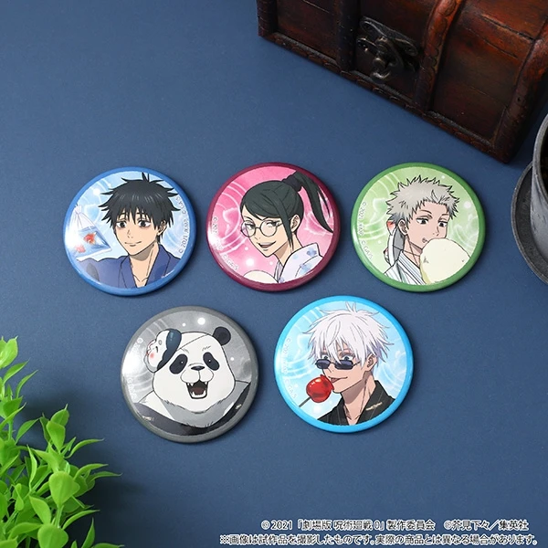 【日谷】咒术回战 浴衣柄 金签透卡/吧唧 徽章 盲盒【代拆】