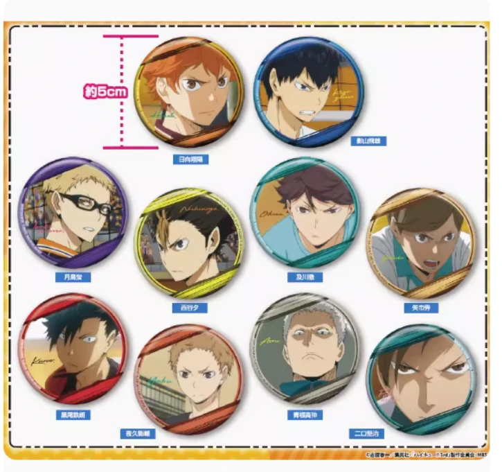 【日谷】排球少年 情热第4弹 徽章吧唧 盲盒【代拆】