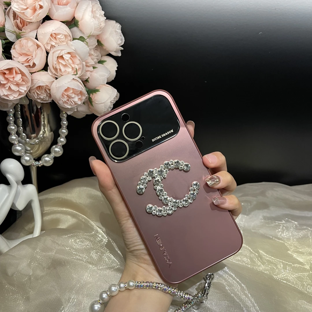 【大视窗】自带高清化妆镜全包镜头膜手机壳适用iPhone15 女 保护13