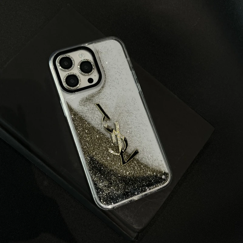 【黑金流沙】iPhone16promax手机壳小众个性防摔14保护壳15适用苹果