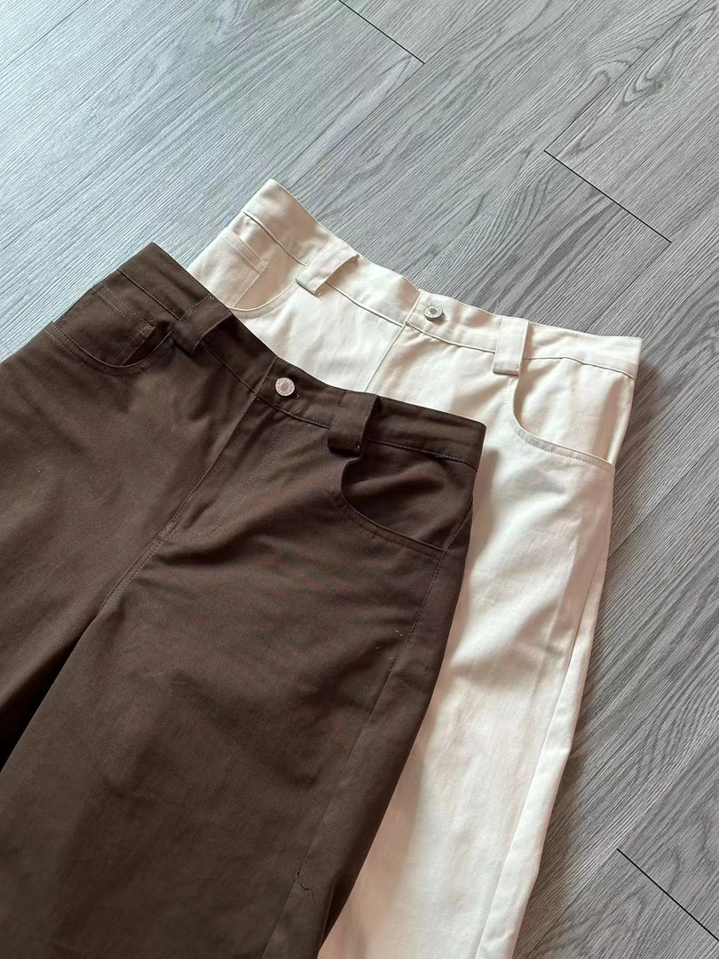 2902#【格调派对】韩系百搭直筒休闲显瘦牛仔裤