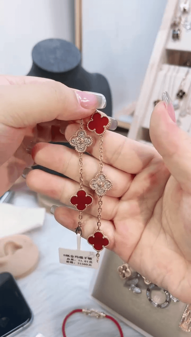 【闪购商品】玛瑙手饰18K金镶嵌18K金镶嵌 K玫