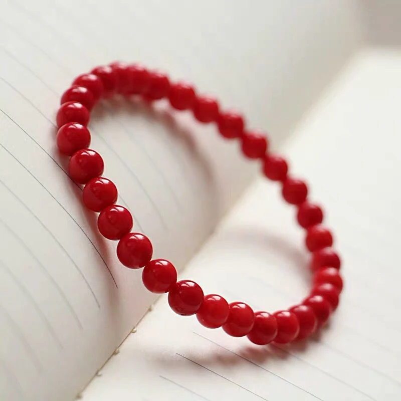 保山满色满肉单圈优化.南.红手串清仓甩卖低价促销零售