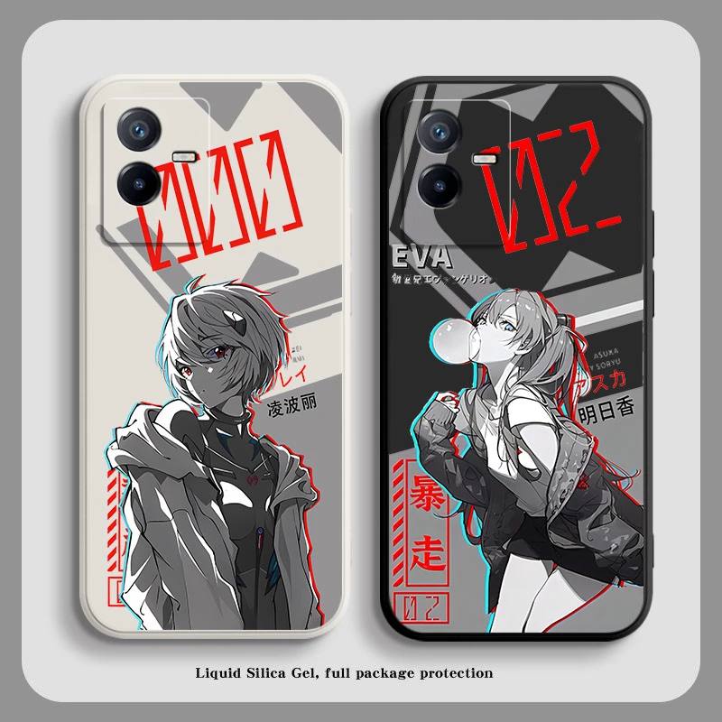 vivoiQOOZ6x手机壳新世纪福音战士新款动漫卡通高级软硅胶全包潮