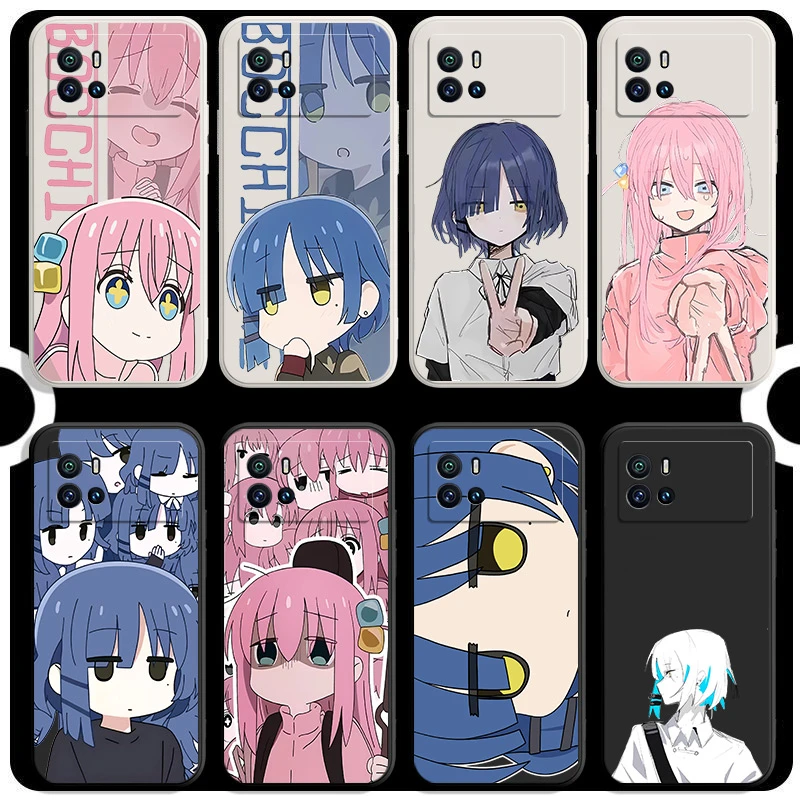 vivoiQOO9手机壳孤独摇滚新款动漫可爱卡通高级软硅胶全包防摔潮