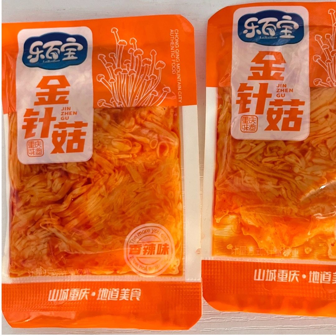 乐百宝金针菇零食