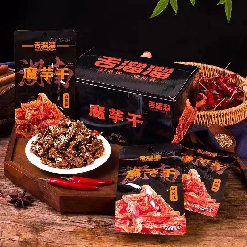 盒装舌溜溜魔芋干