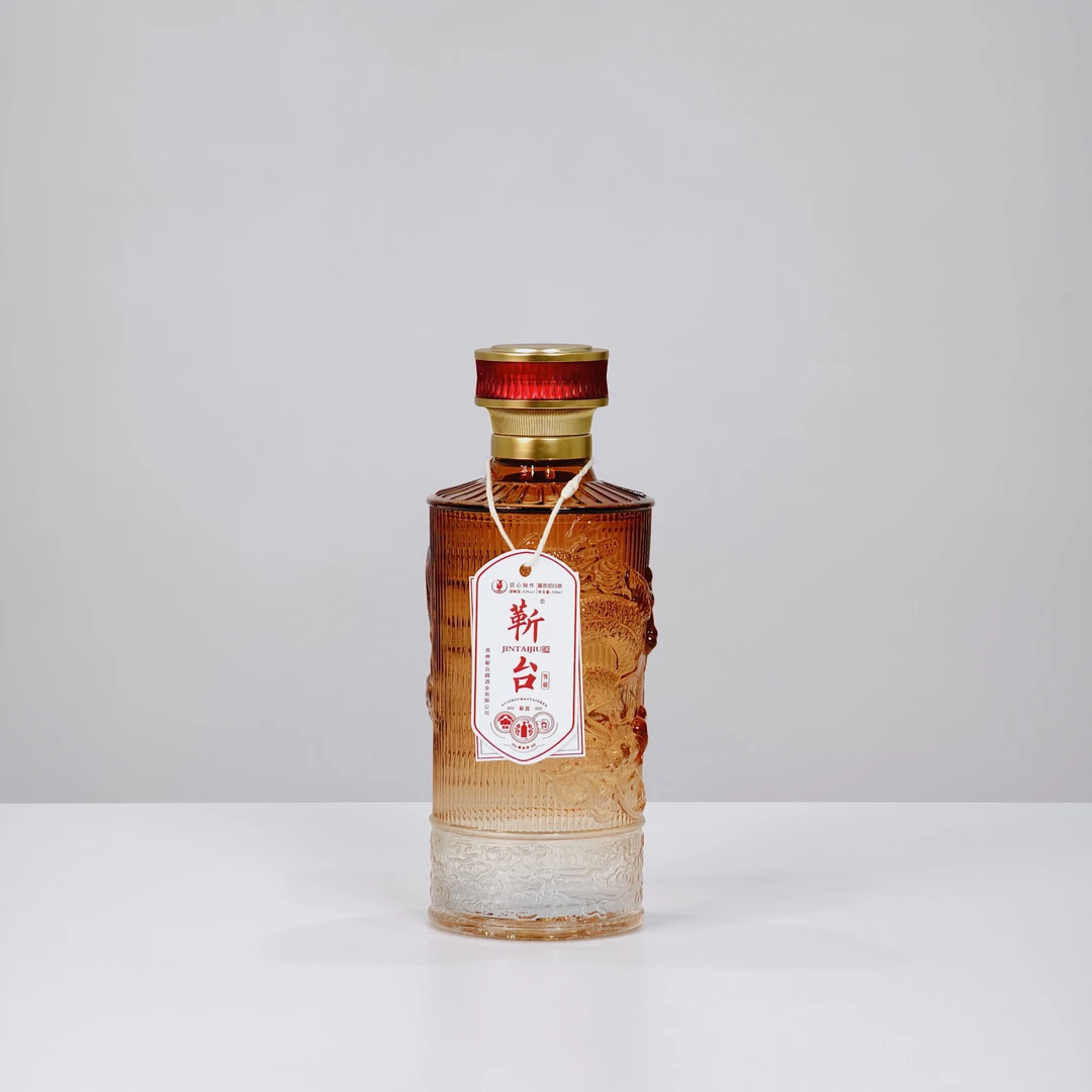 靳台靳喜特调茅台镇酱香型白酒裸瓶装53度500ml