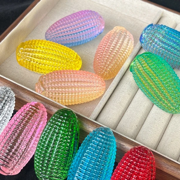 琉璃水晶玉米摆件创意家居装饰乔迁开业送礼佳品