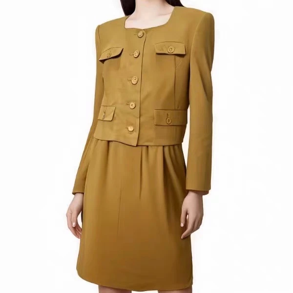 古着 秋冬女士套装气质洋气款直播间链接