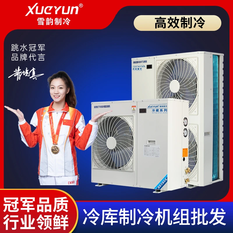 冷库制冷机组小型冷库全套设备压缩机保鲜冷冻一体机冷库定制厂家