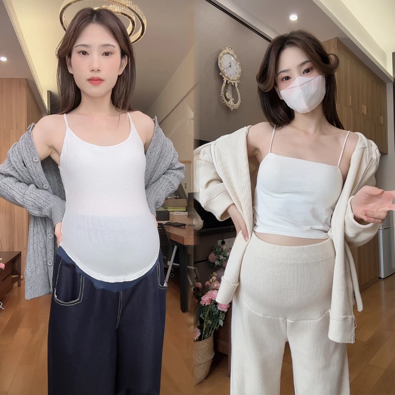 【主播同款美背】带胸垫吊带美背高弹力内搭百搭女吊带宽松打底