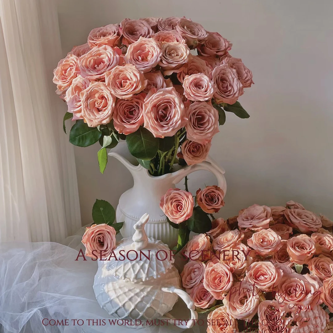 随机色单头玫瑰组合  一单中通 拍两单顺丰包邮 已发货不支持退款