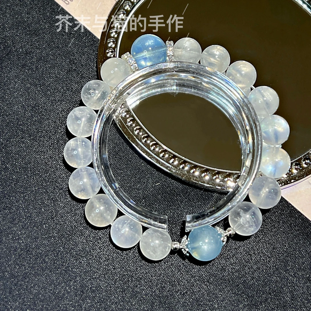 合金手链 【原创设计款】纯手工天然石手链百搭龙年新款时尚轻奢