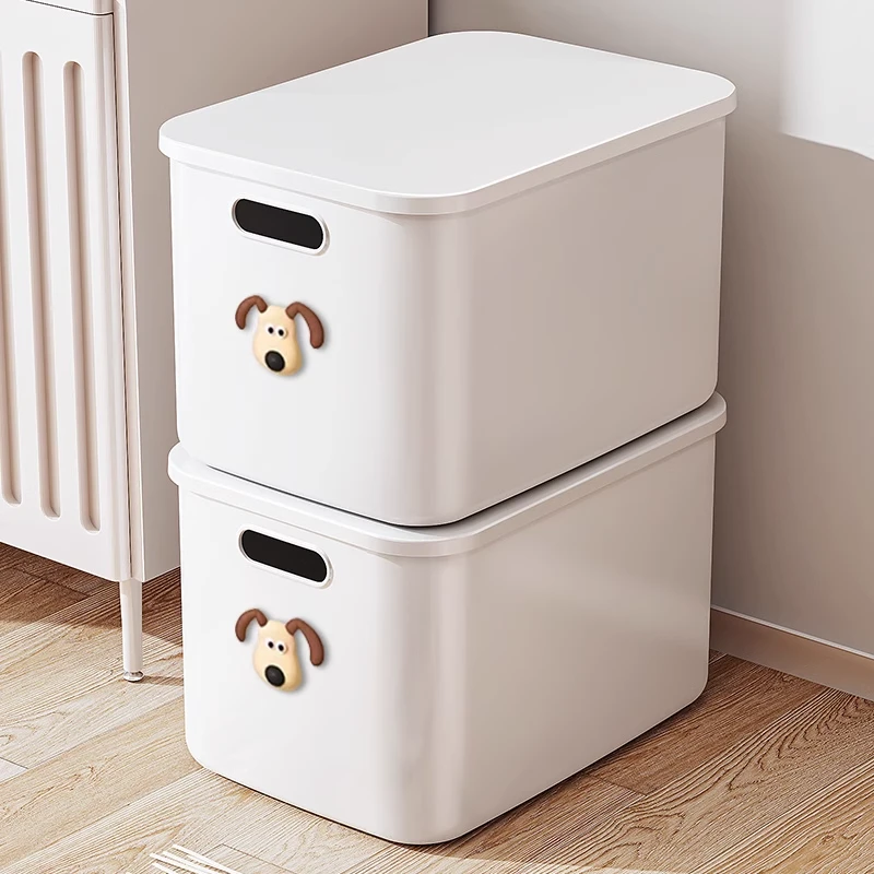 杂物收纳箱家用衣柜衣服整理箱玩具零食储物箱子塑料置物筐收纳盒