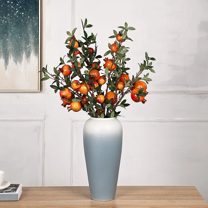 陶瓷花瓶创意简约客厅插花干花摆件景德镇烧制水养装饰