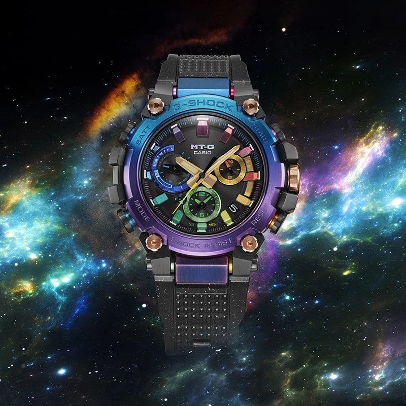 Casio/卡西欧手表男MTG星云高端系列蓝牙光动能电波表MTG-B3000DN